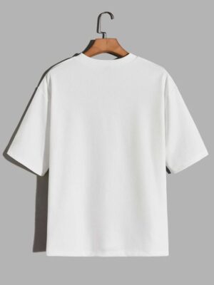 Oversized Cotton Tee – White